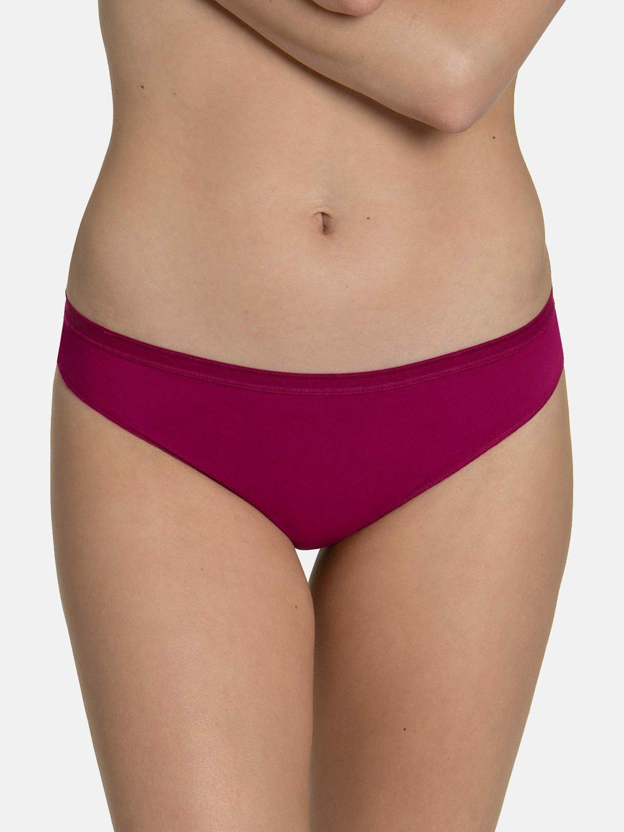 Brasilianische Slips Happyday Burgundy Damen Bordeaux XL von Lisca