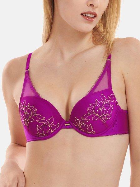 Push-up-bh Jive Damen Violett Bedruckt A/75 von Lisca