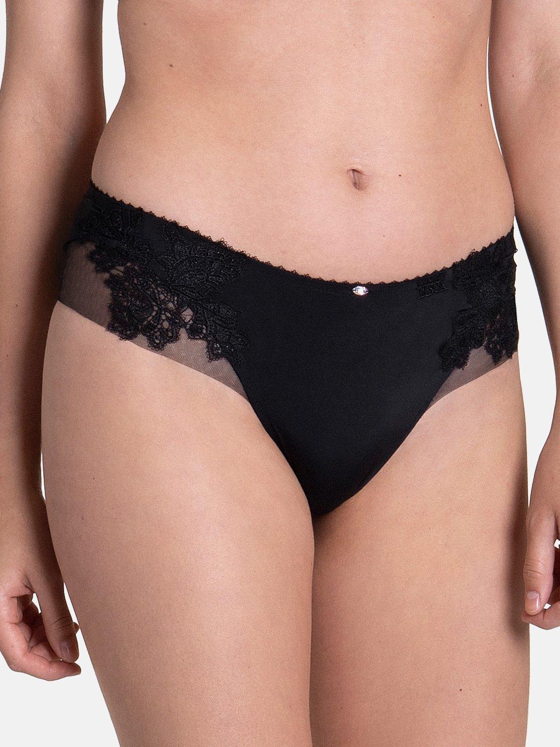 Shorty Peony Damen Schwarz 36 von Lisca