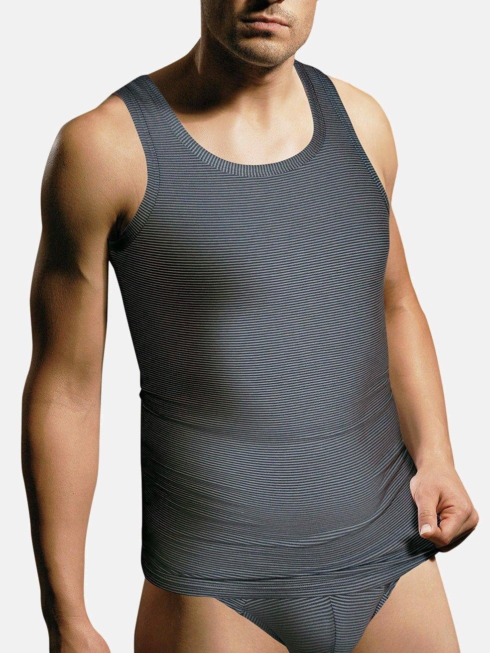 Tanktop Zeus Herren Grau L von Lisca