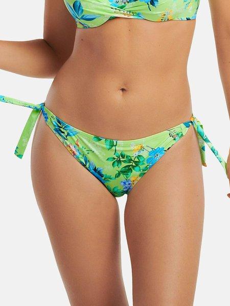 Bikinistrümpfe Badehose Mit Rüschen Manila Damen Grün 38 von Lisca