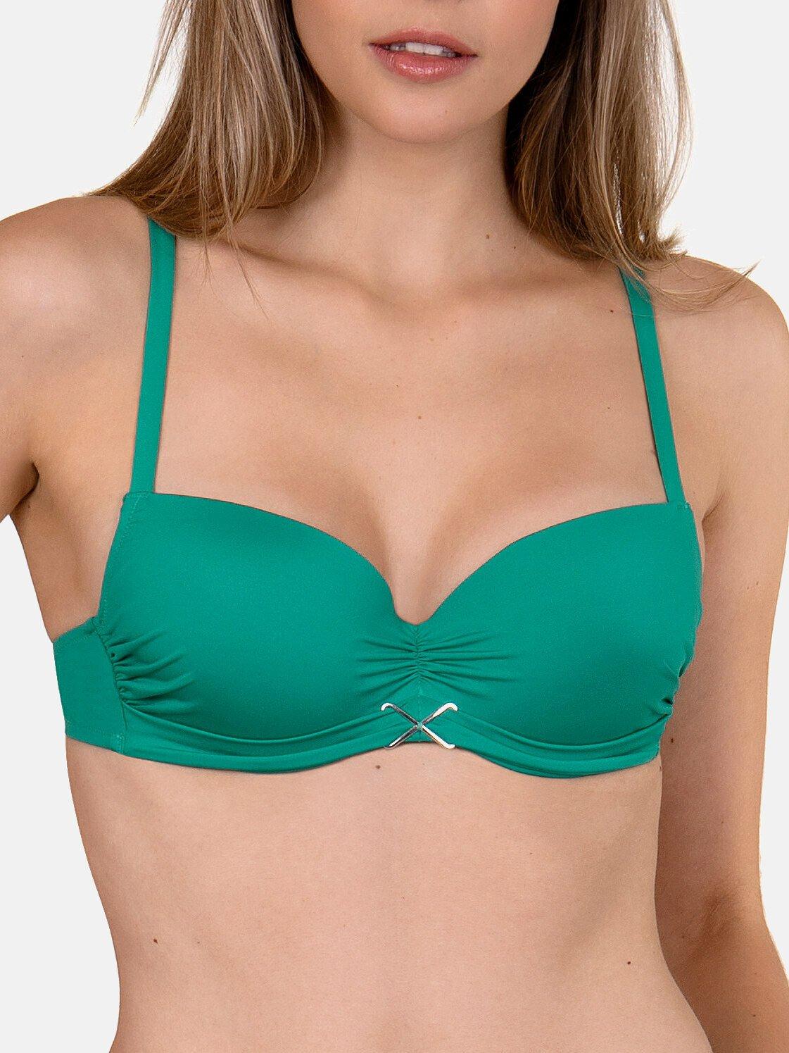 Bikini-oberteil Vorgeformt Gran Canaria Damen Grün B/38 von Lisca