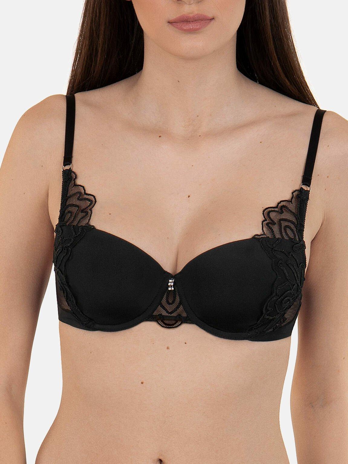 Rhapsody Black Vorgeformter Bh Damen Schwarz B/75 von Lisca