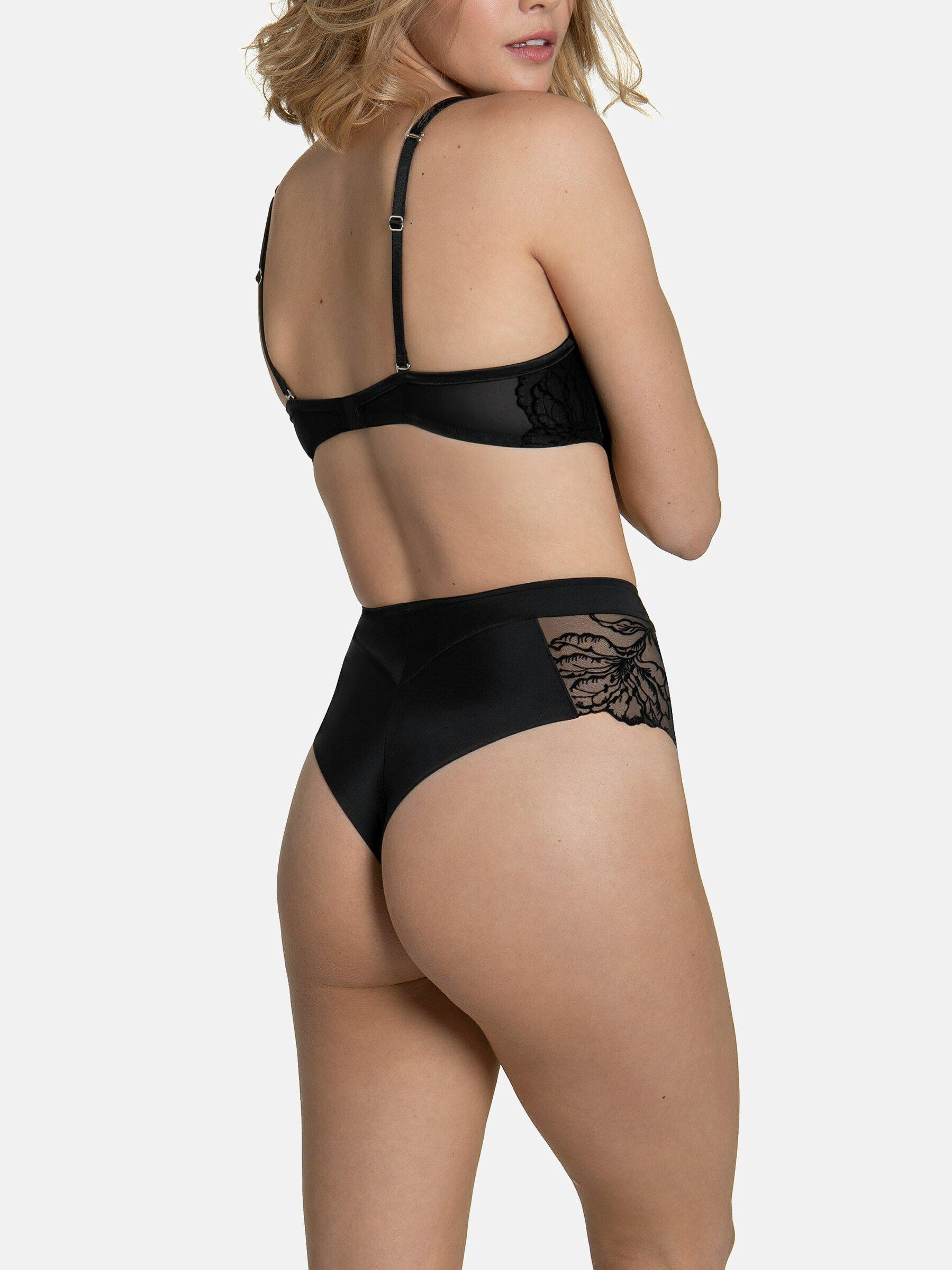 Push-up-bh Mit Mehreren Positionen Damen Schwarz C/70 von Lisca