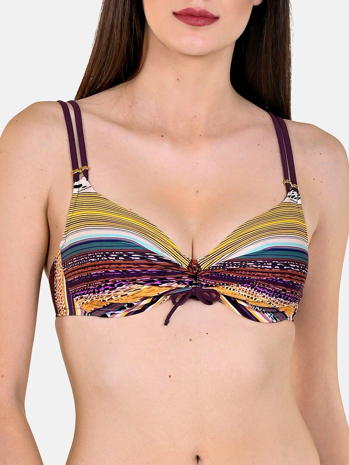 Bikini-oberteil Mit Bügel Freetown Damen Multicolor D/42 von Lisca