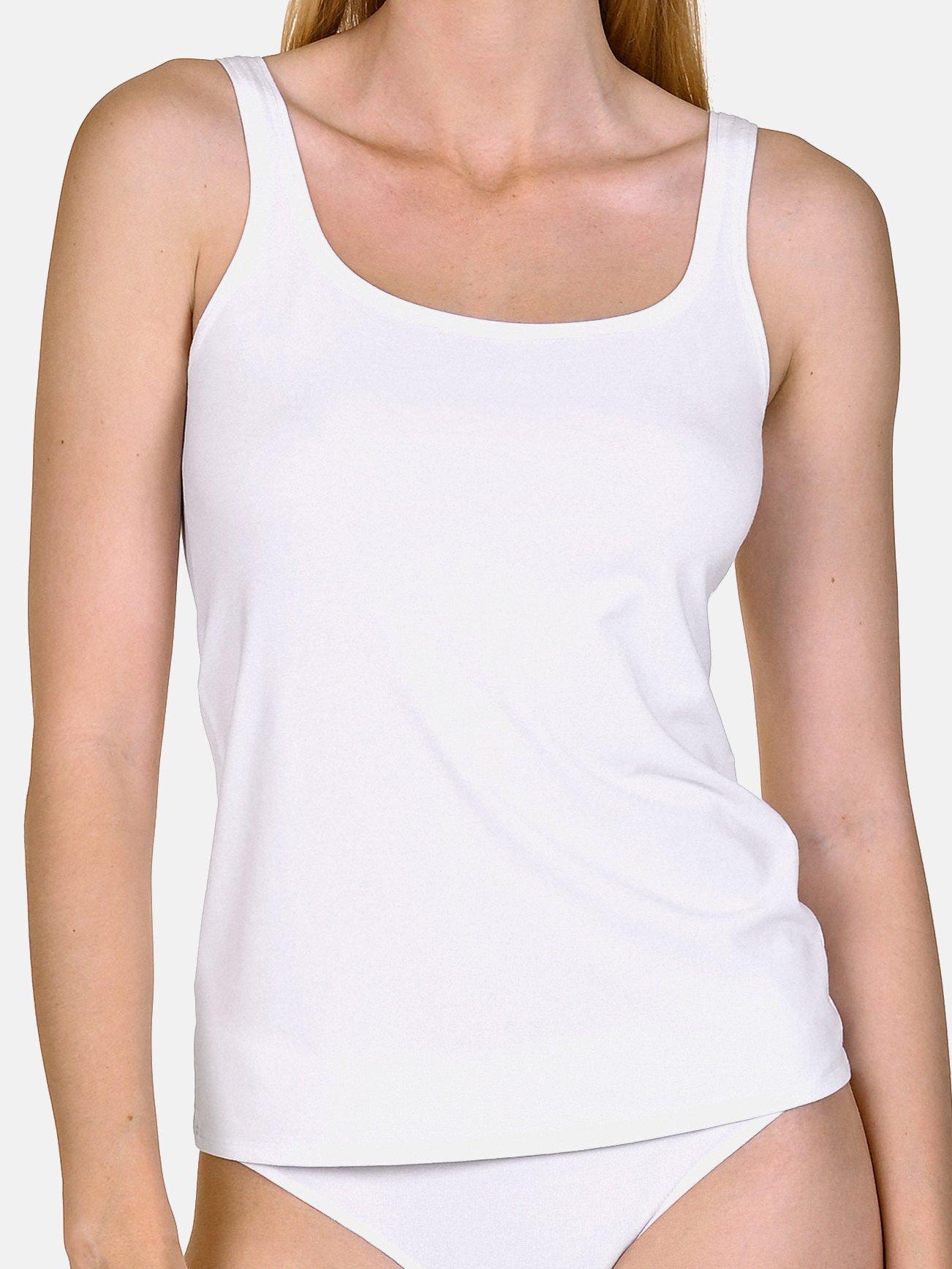 Tanktop Emma Damen Weiss L von Lisca