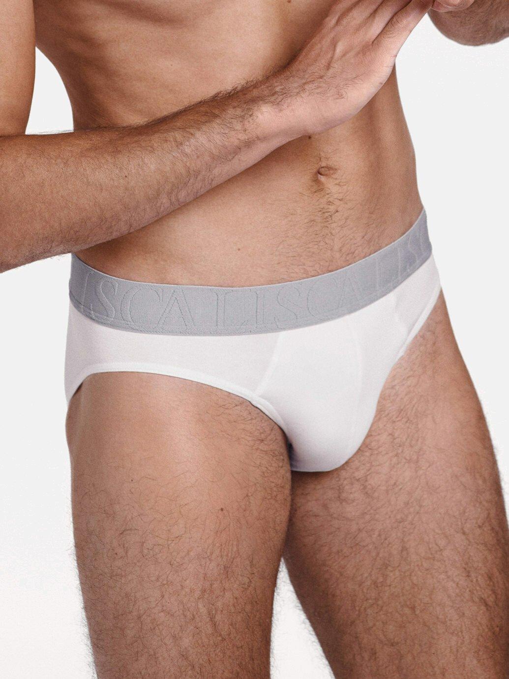 Briefs Hercules Herren Weiss L von Lisca