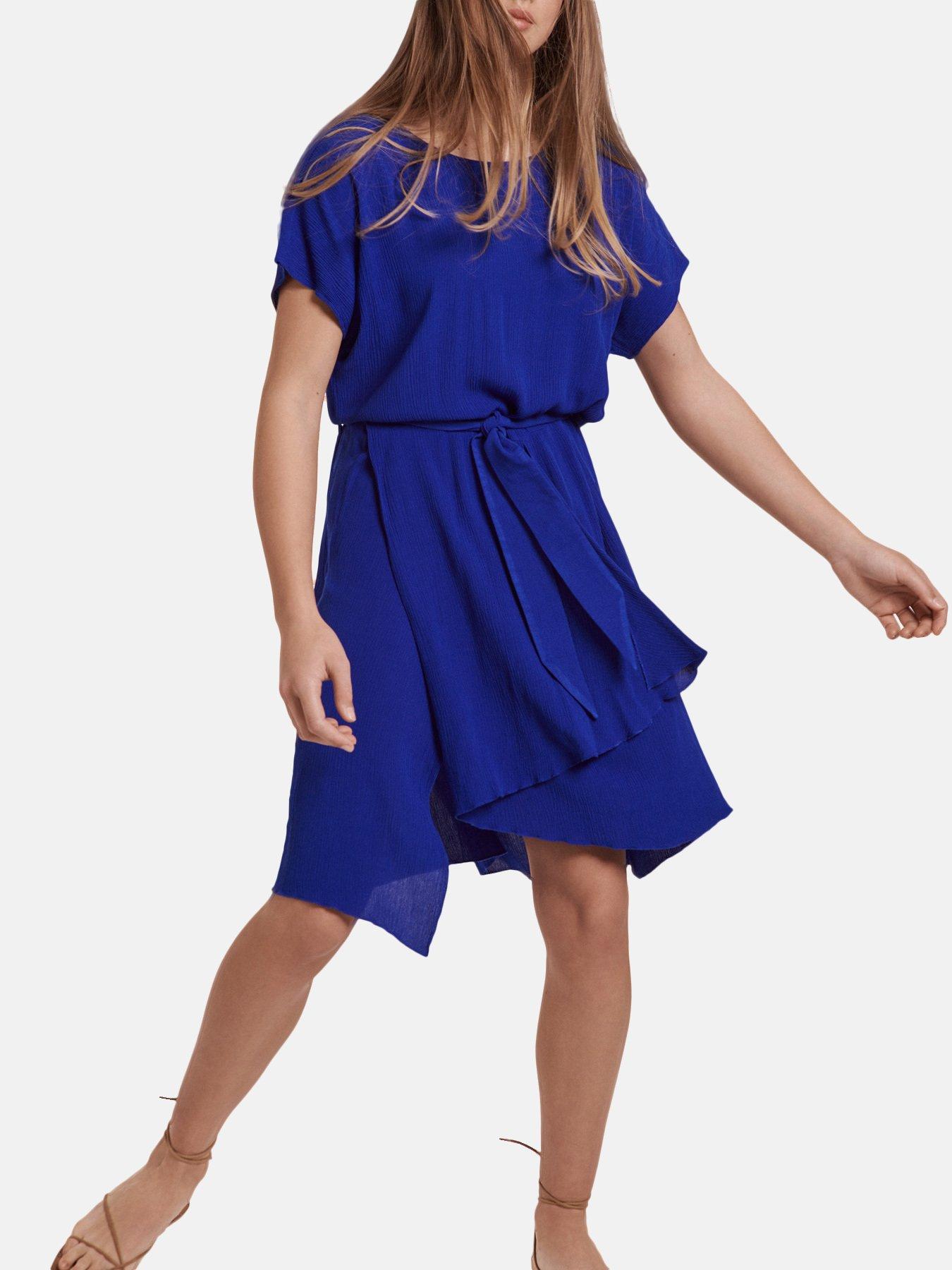 Kurzärmeliges Sommerkleid Nice Damen Blau M von Lisca