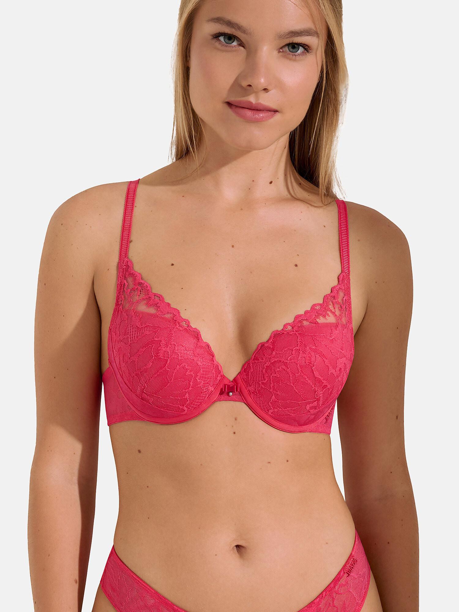 Push-up-bh Naty Damen Korall B/75 von Lisca