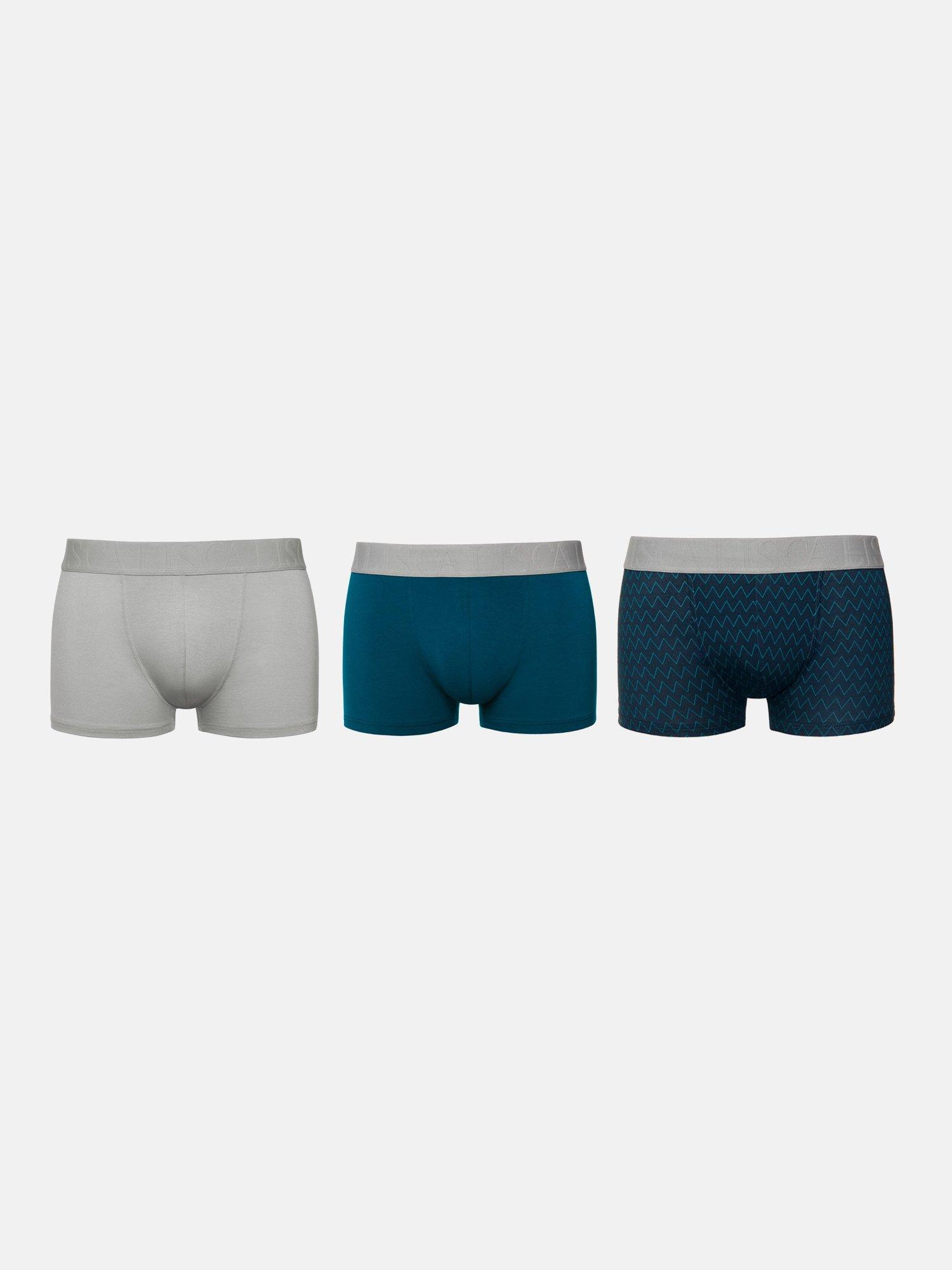 Boxershorts Pack X3 Hercules Herren Blau S von Lisca