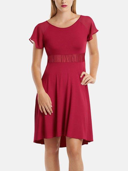 Sommerkleid Mit Kurzen Ärmeln Isola Rossa Unisex Rot Bunt L von Lisca