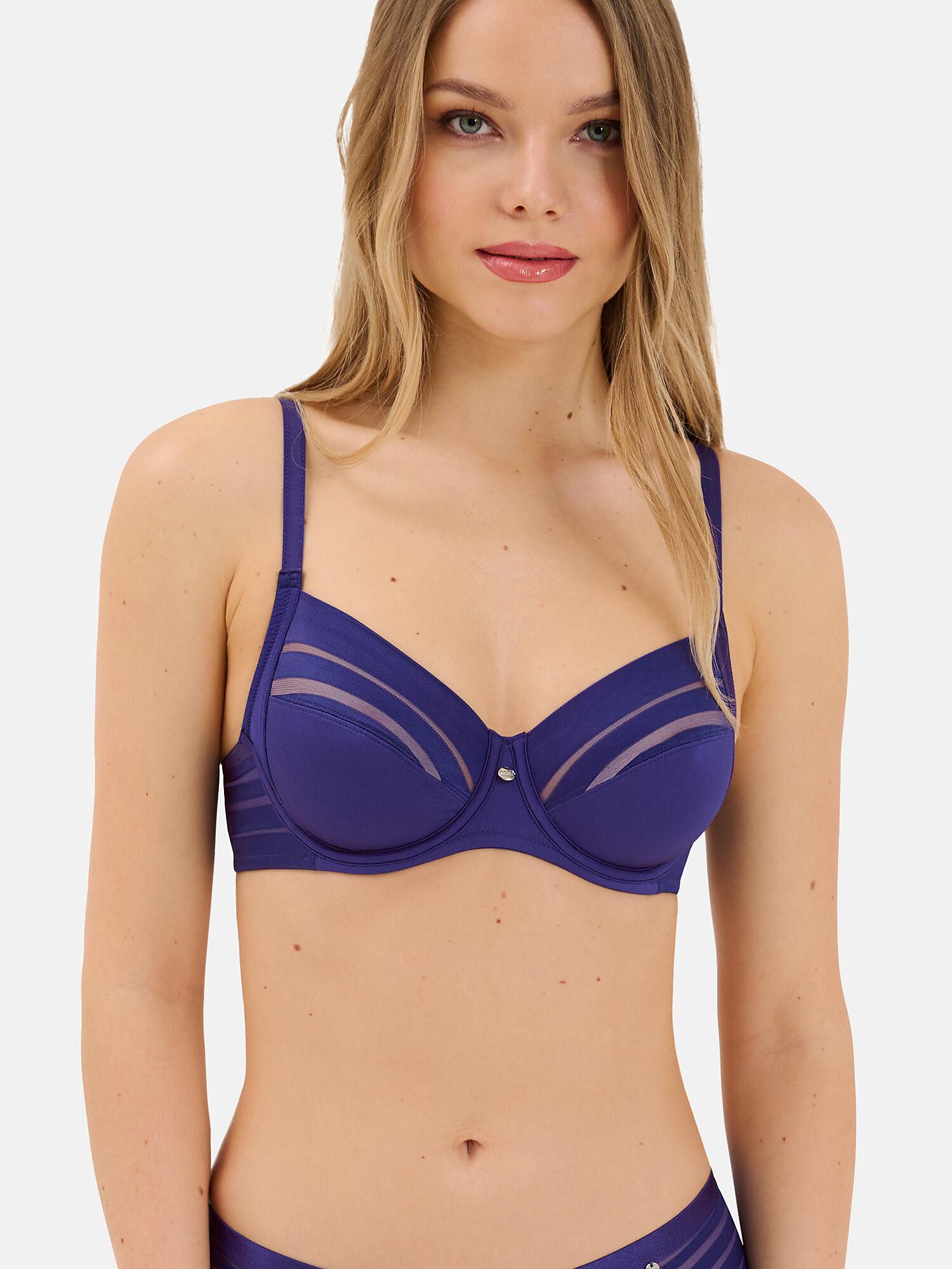 Verschachtelter Bh Alegra B Bis E Damen Blau E/85 von Lisca