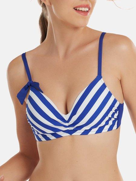 Vorgeformtes Bikini-top Ohne Bügel Rhodes Unisex Blau C/42 von Lisca