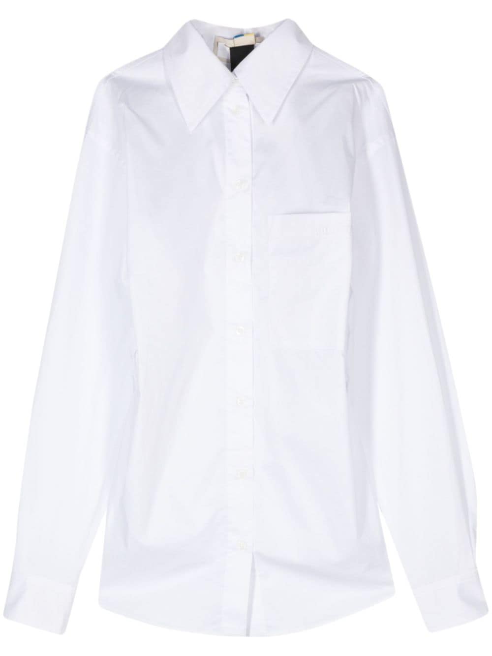 Litkovskaya Corner striped shirt - White von Litkovskaya