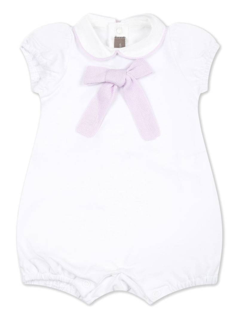 Little Bear bow-detail knitted body - White von Little Bear