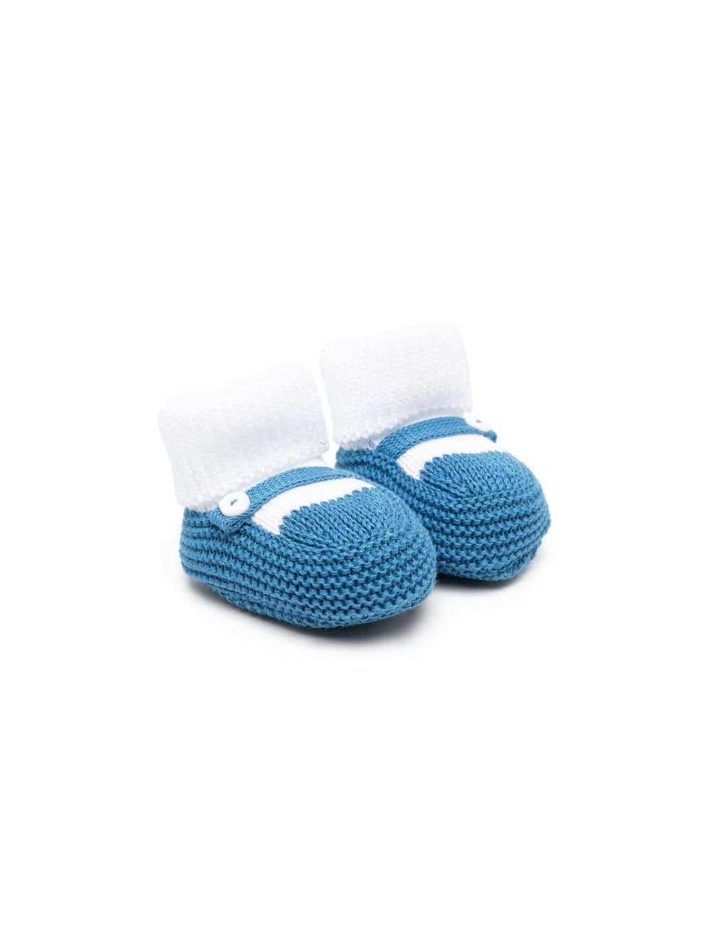 Little Bear slip-on knitted pre-walkers - Blue von Little Bear