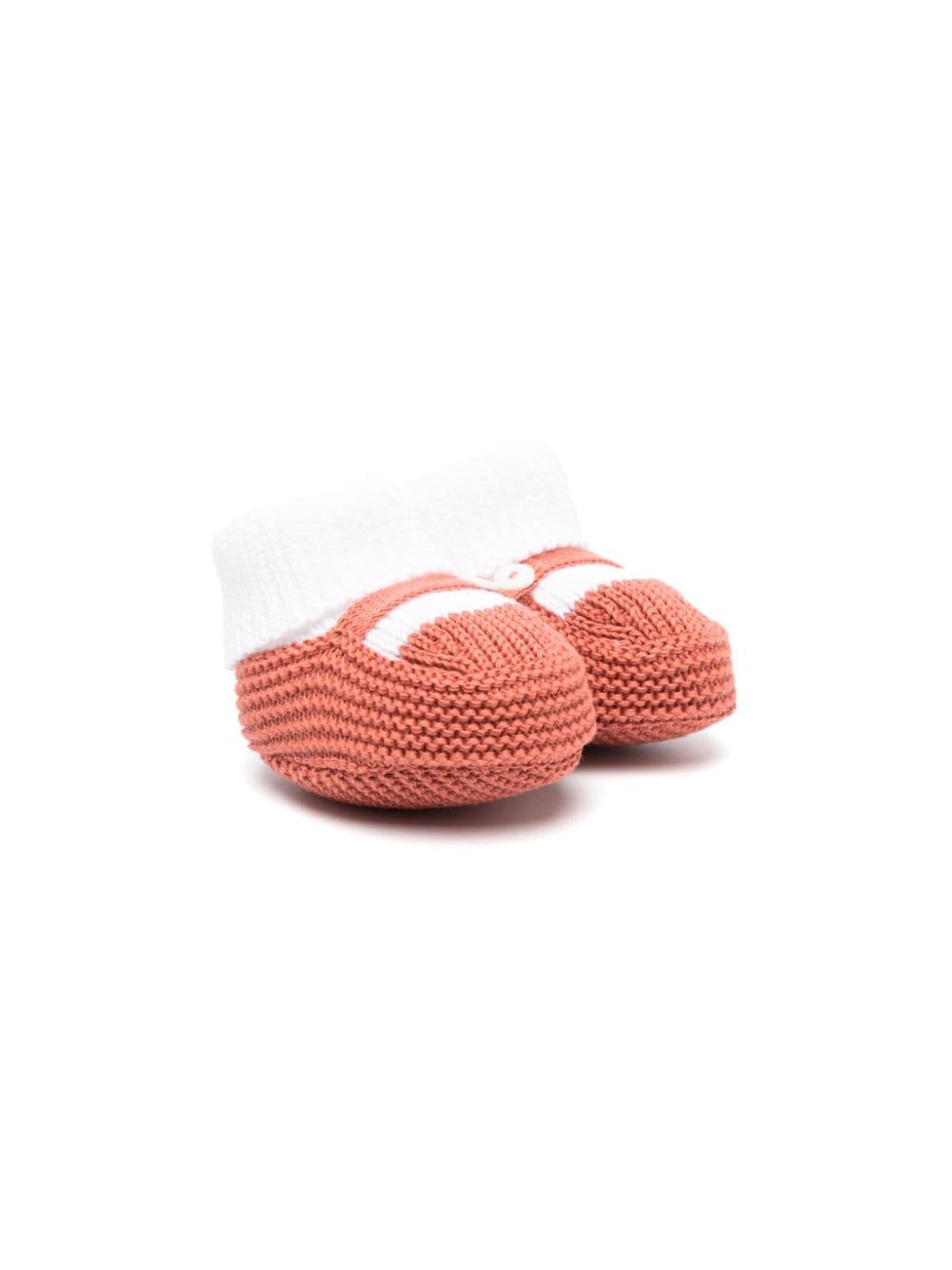 Little Bear two-tone knit slippers - Brown von Little Bear