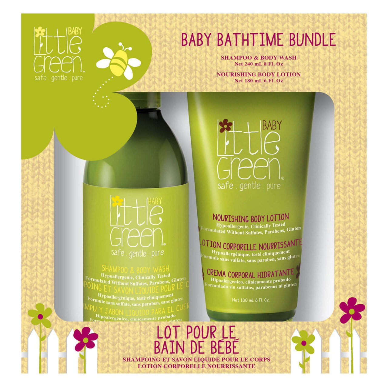 Little Green Baby - Bathtime Bundle Duo von Little Green