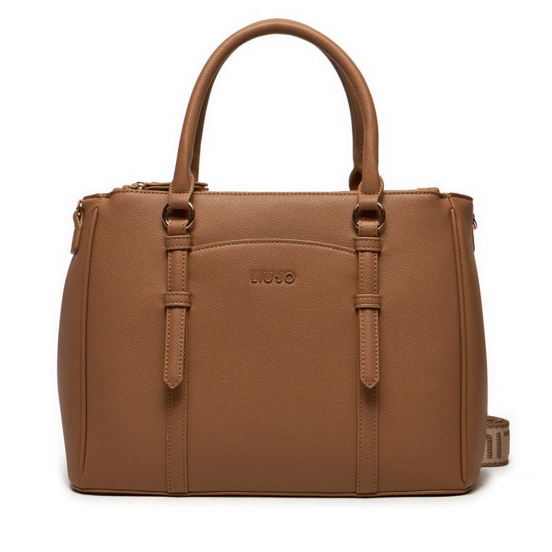 Handtasche Liu Jo Ecs L Satchel AF4153 E0087 Braun von Liu Jo