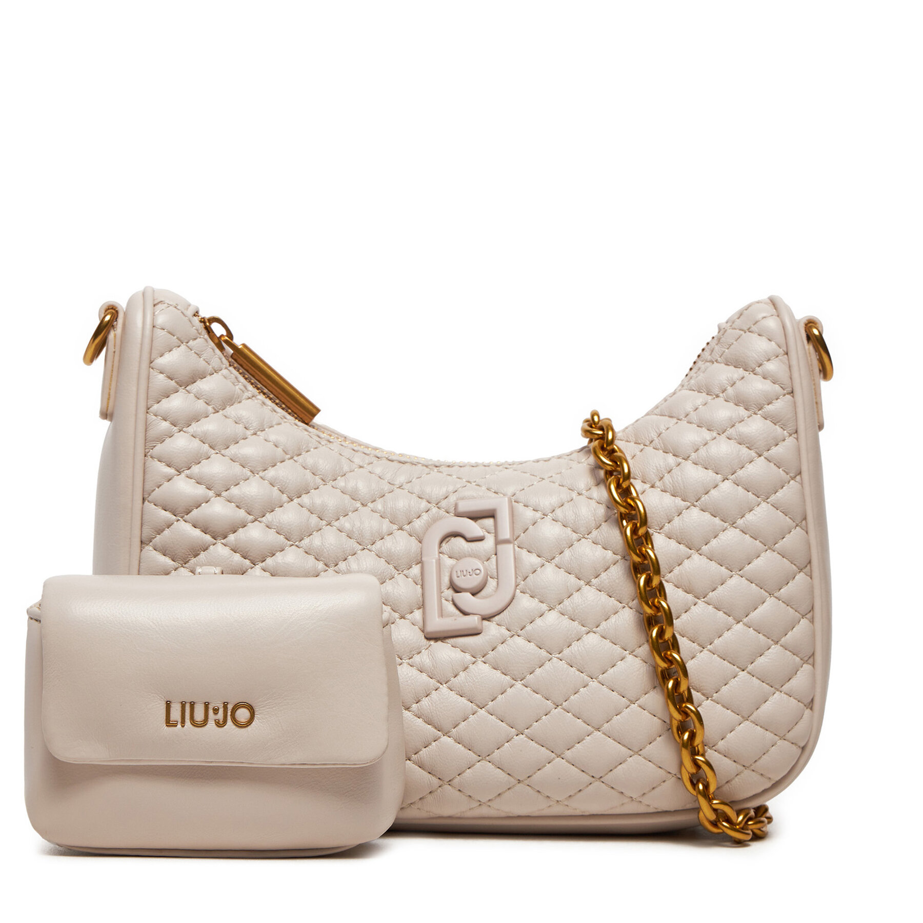 Handtasche Liu Jo Ecs S Hobo AF4180 E0022 Écru Handtasche Liu Jo Ecs S Hobo AF4180 E0022 Écru von Liu Jo