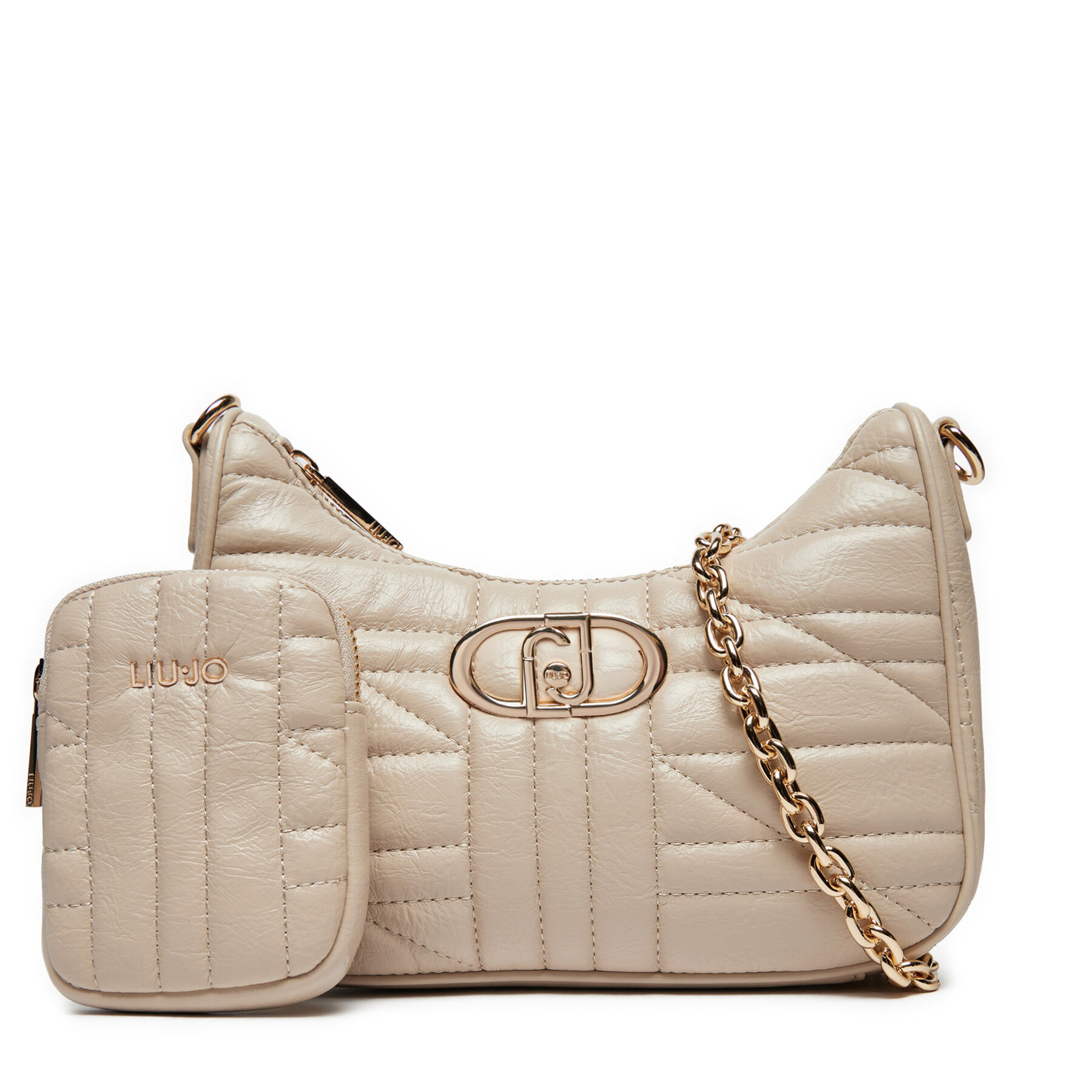 Handtasche Liu Jo Ecs S Hobo AF4321 E0426 Écru Handtasche Liu Jo Ecs S Hobo AF4321 E0426 Écru von Liu Jo