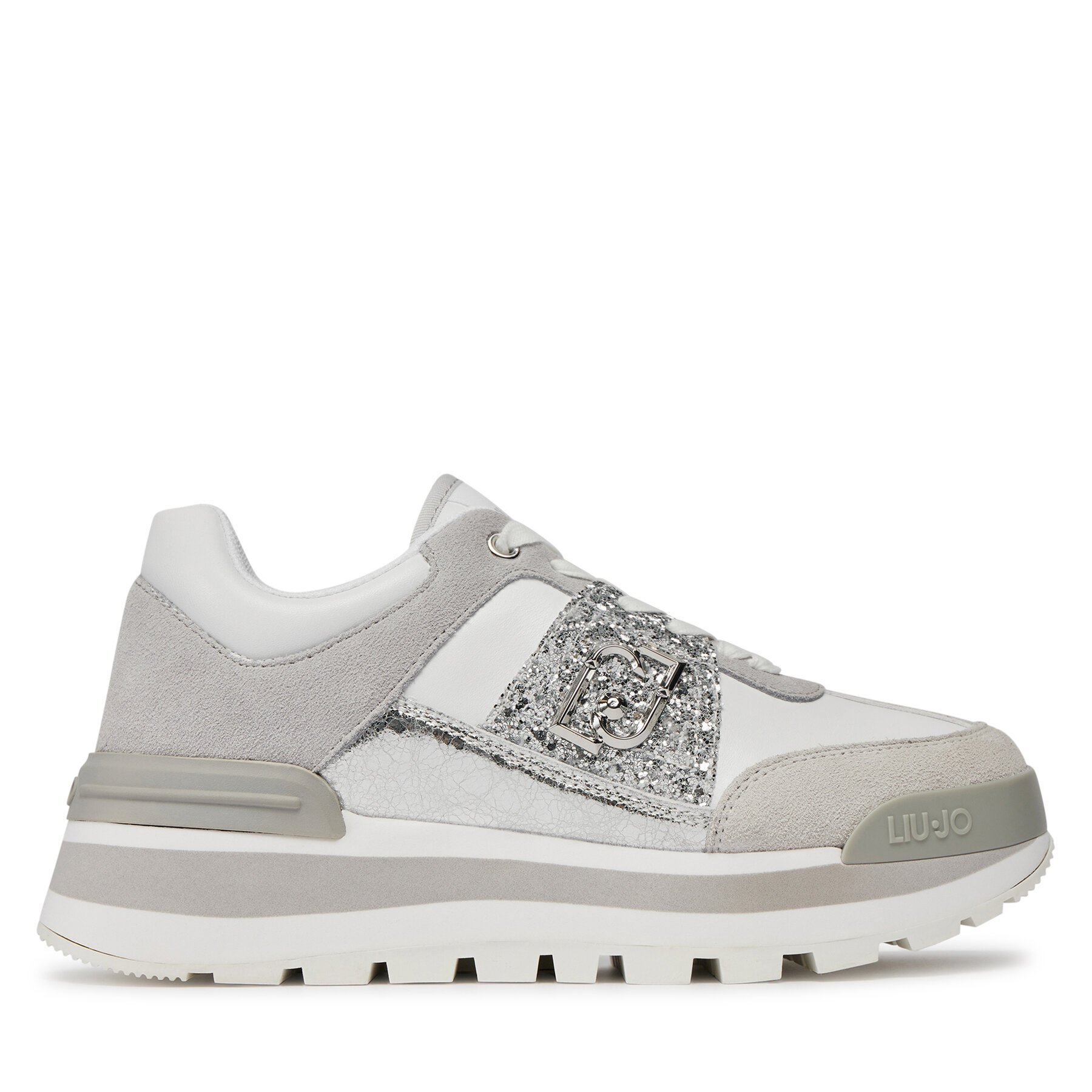 Sneakers Liu Jo Amazing 29 BA4085 PX214 White/Silver 04370 von Liu Jo