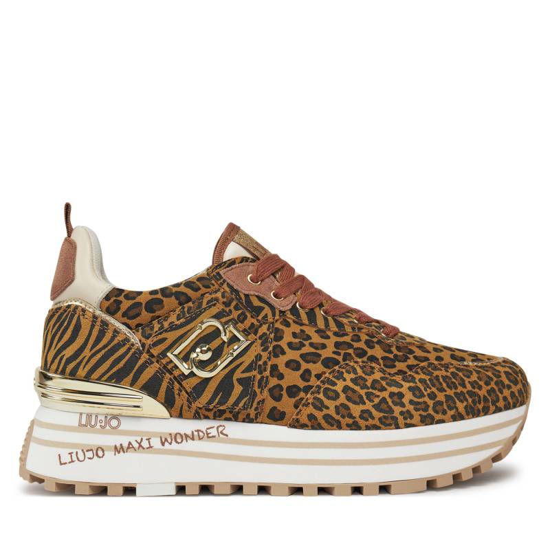 Sneakers Liu Jo Maxi Wonder 01 BA4047 PX195 Leopard S19C1 von Liu Jo