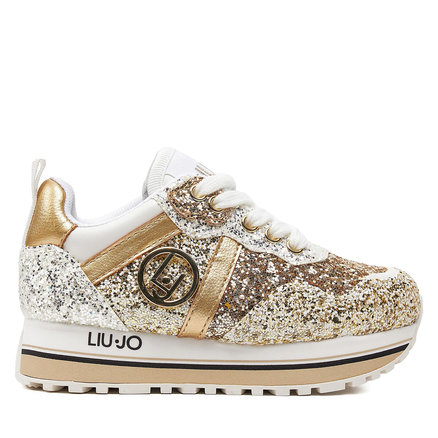 Sneakers Liu Jo Maxi Wonder 709 4A4305 TX007 Gold 00529 von Liu Jo