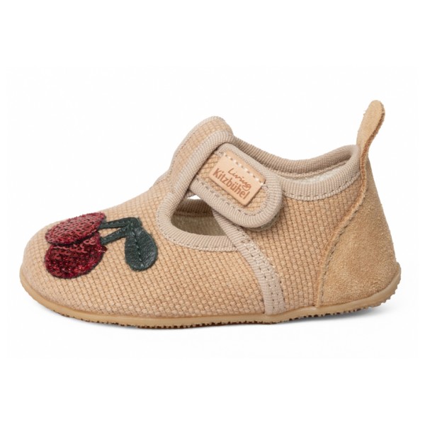 Living Kitzbühel - Baby's Cheecky Cherry - Hüttenschuhe Gr 24 beige von Living Kitzbühel