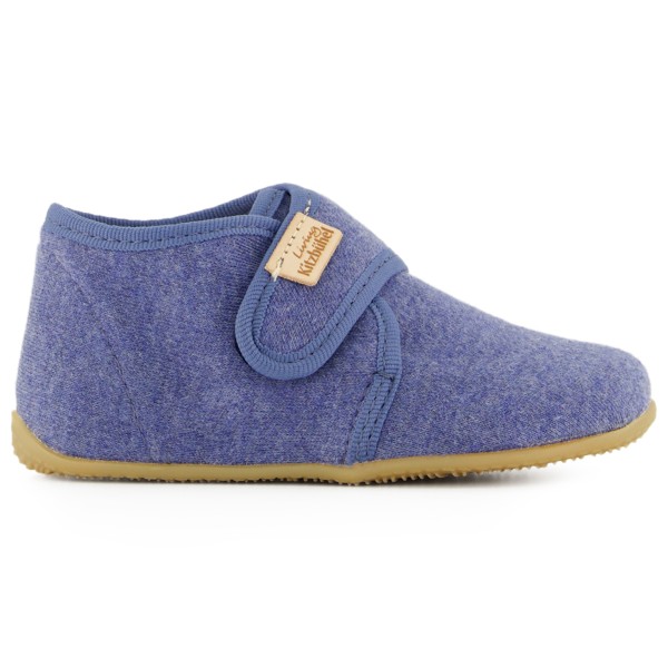 Living Kitzbühel - Baby's Klettschuh Jersey Unifarben - Hüttenschuhe Gr 29 lila von Living Kitzbühel