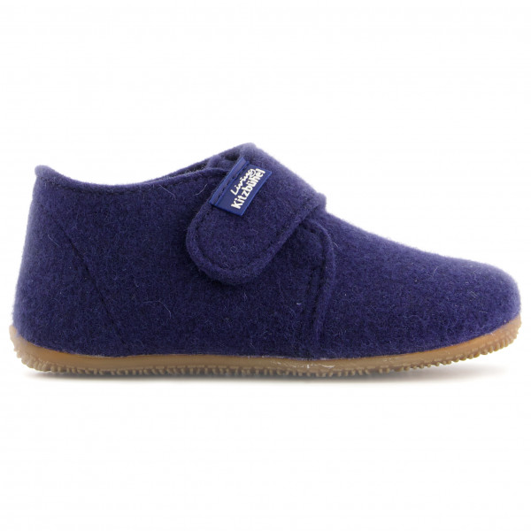 Living Kitzbühel - Babyklettschuh Filz - Hüttenschuhe Gr 18 grau;grün von Living Kitzbühel