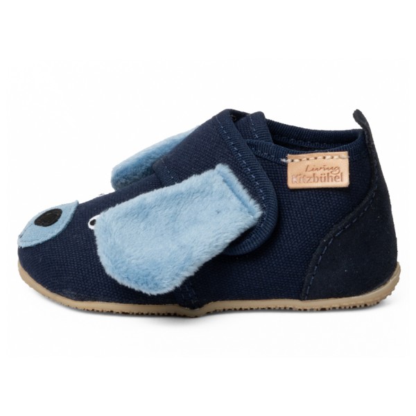 Living Kitzbühel - Kid's Babyklett Hermann Hund - Hüttenschuhe Gr 21 blau Living Kitzbühel - Kid's Babyklett Hermann Hund - Hüttenschuhe Gr 21 blau von Living Kitzbühel