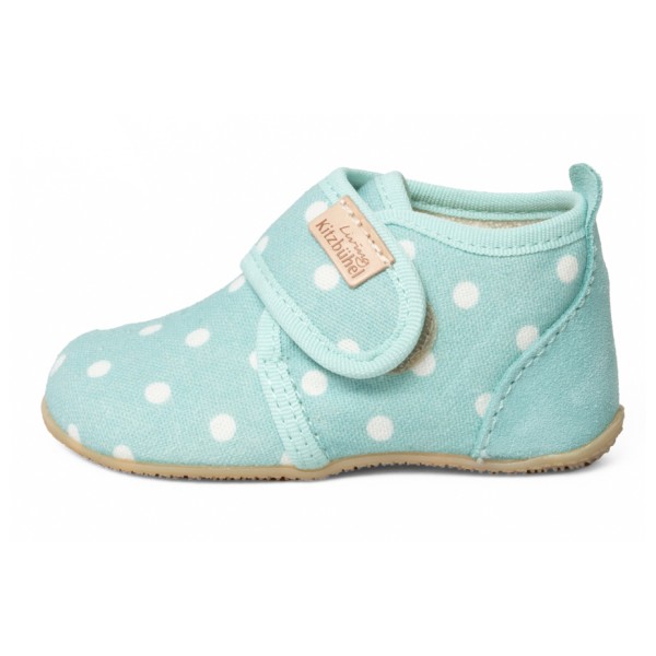 Living Kitzbühel - Kid's Babyklett Pauli Pünktchen - Hüttenschuhe Gr 22;23;24;25;26 beige;blau/grau;grau Living Kitzbühel - Kid's Babyklett Pauli Pünktchen - Hüttenschuhe Gr 22;23;24;25;26 beige;blau/grau;grau von Living Kitzbühel
