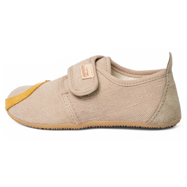 Living Kitzbühel - Kid's Klettmodell Lutz Löwe - Hüttenschuhe Gr 29 beige von Living Kitzbühel