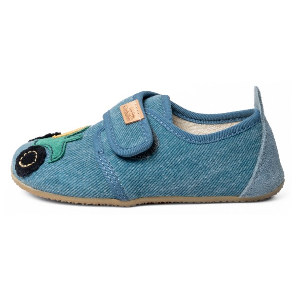 Living Kitzbühel - Kid's Klettmodell Trolliger Traktor - Hüttenschuhe Gr 25;26;27;28;29;30;31;32 blau;bunt von Living Kitzbühel