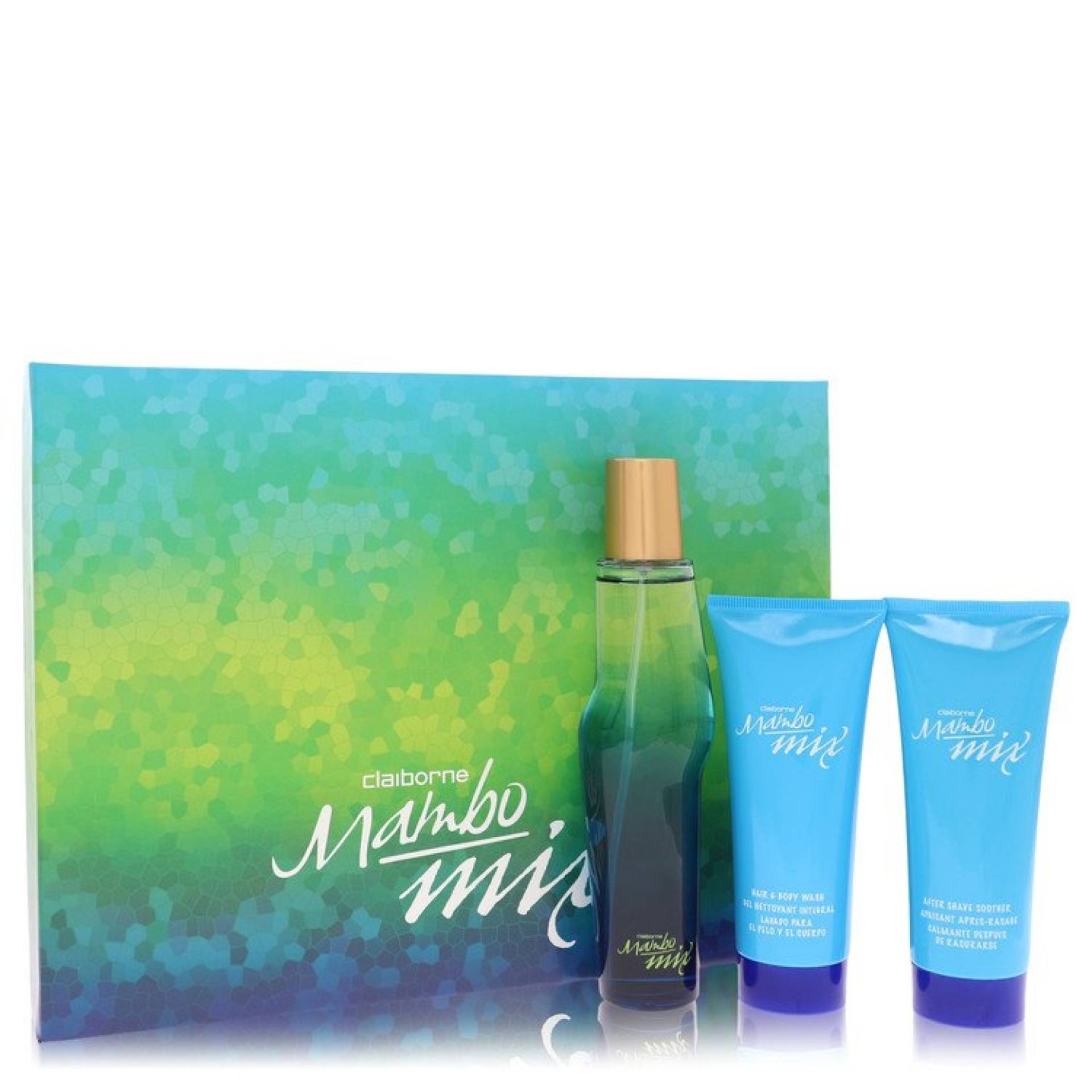 Liz Claiborne Mambo Mix Gift Set -- 100 ml Eau De Cologne Spray + 100 ml After Shave Soother + 100 ml Shower Gel Liz Claiborne Mambo Mix Gift Set -- 100 ml Eau De Cologne Spray + 100 ml After Shave Soother + 100 ml Shower Gel von Liz Claiborne