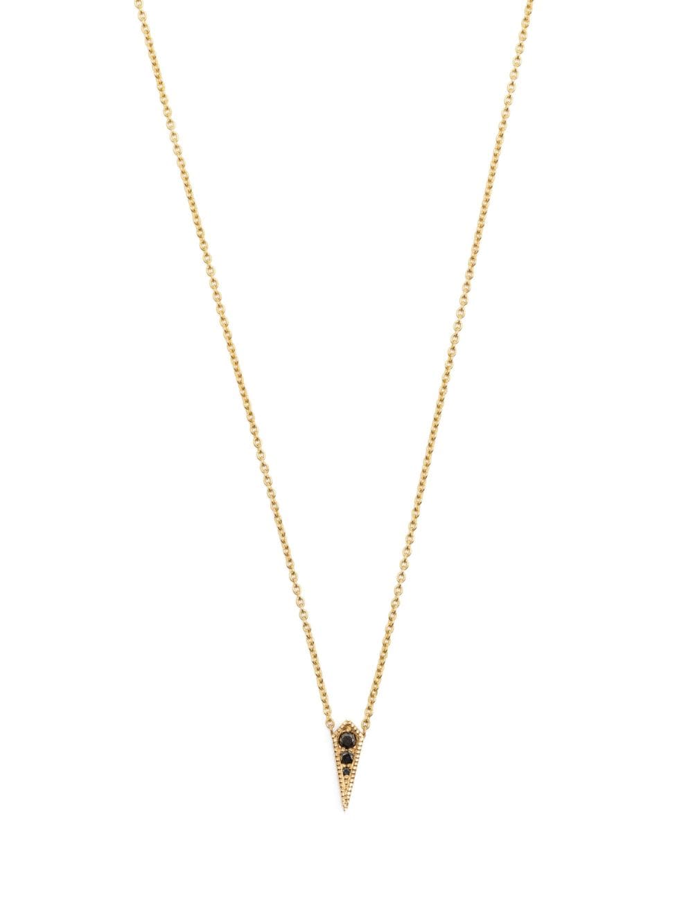 Lizzie Mandler Fine Jewelry 14kt yellow gold Kite diamond necklace von Lizzie Mandler Fine Jewelry