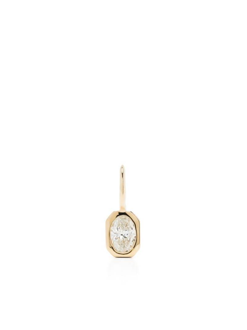 Lizzie Mandler Fine Jewelry 18kt yellow gold diamond solitaire charm von Lizzie Mandler Fine Jewelry