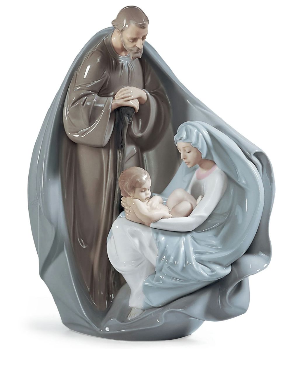 Lladró Birth of Jesus porcelain figurine (28cm) - Blue von Lladró