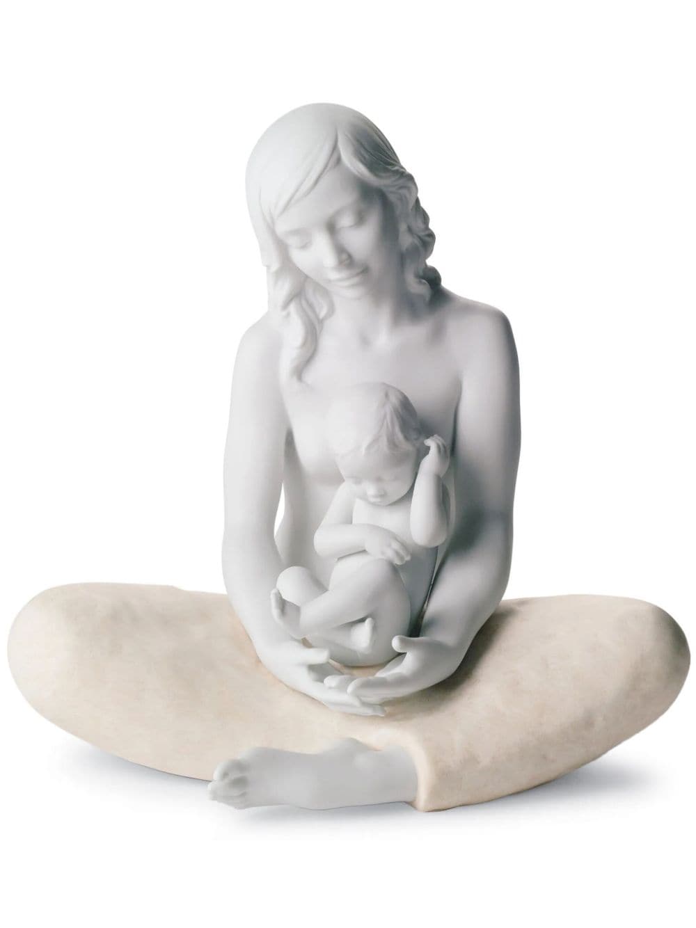 Lladró The Mother porcelain figurine (22cm) - White von Lladró