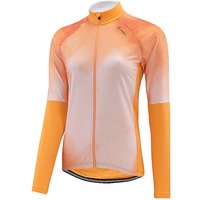 LÖFFLER Damen Rad Trikot Vapor FZ LS orange | 40 von Löffler