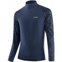 LÖFFLER Herren Unterzieh Zipshirt TRANSTEX® Starlit dunkelblau | 48 von Löffler