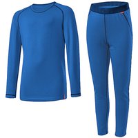 LÖFFLER Kinder Funktionsunterwäsche-Set TRANSTEX® WARM blau | 128 von Löffler