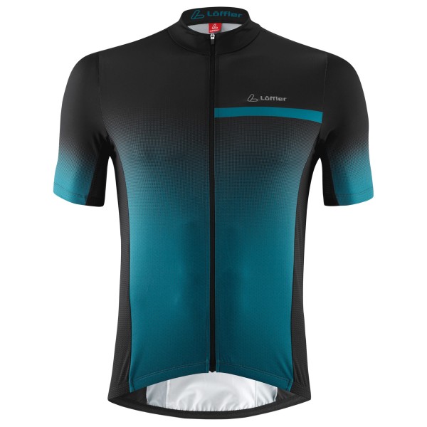 Löffler - Bike Jersey Full-Zip Coogan Mid - Velotrikot Gr 60 schwarz von Löffler