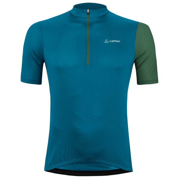 Löffler - Bike Jersey Half-Zip Pureblo Mid - Velotrikot Gr 48 blau Löffler - Bike Jersey Half-Zip Pureblo Mid - Velotrikot Gr 48 blau von Löffler
