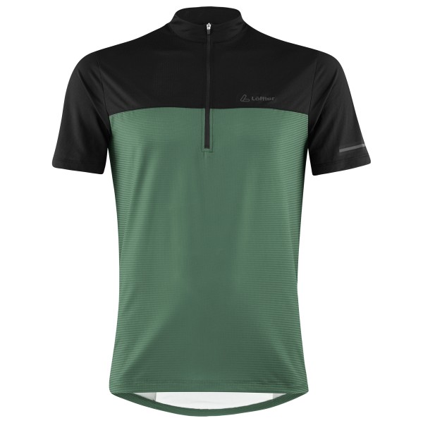 Löffler - Bike Shirt Half-Zip Glow - Velotrikot Gr 58 bunt von Löffler
