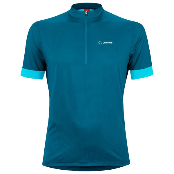 Löffler - Bike Shirt Half-Zip Pukka - Velotrikot Gr 56 blau Löffler - Bike Shirt Half-Zip Pukka - Velotrikot Gr 56 blau von Löffler