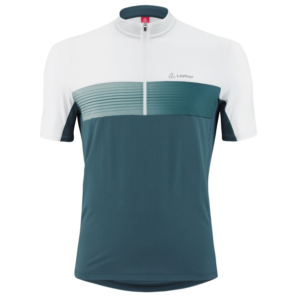 Löffler - Bike Shirt Half Zip Scala - Velotrikot Gr 58 blau von Löffler