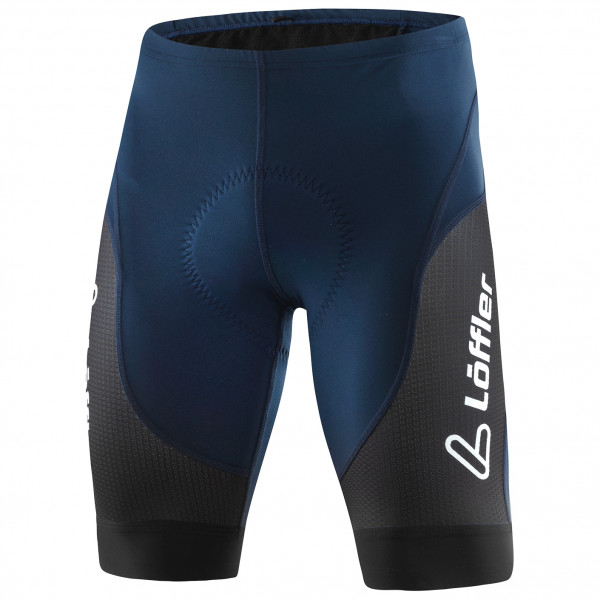 Löffler - Bike Tights Winner III - Velohose Gr 48;50;52;54;56;58 blau;schwarz von Löffler