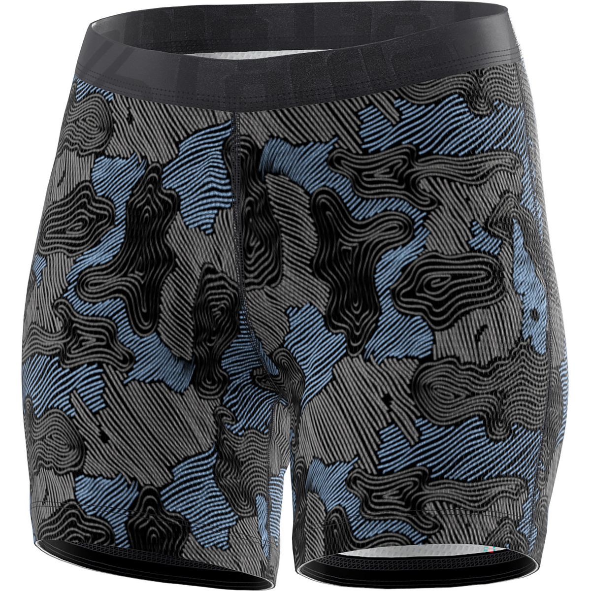 Löffler Damen Cycling Camouflage Radhose kurz von Löffler